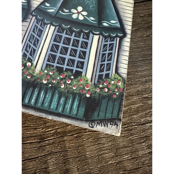 Brandywine Woodcrafts 1994 "Coffee Shoppe" Collectible Shelf Sitter - Picture 5 of 10